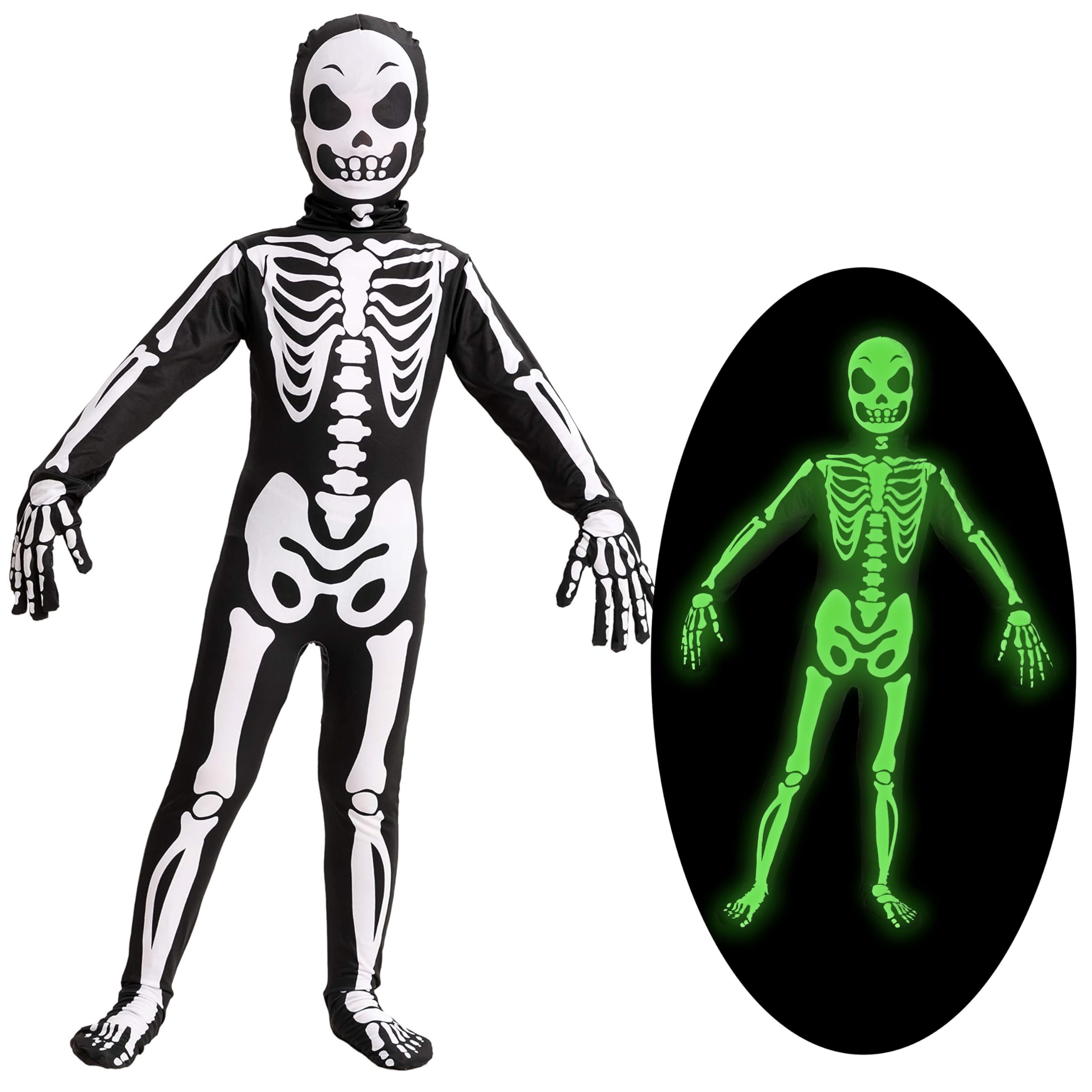 Spooktacular Creations Boy Halloween Skeleton Costume